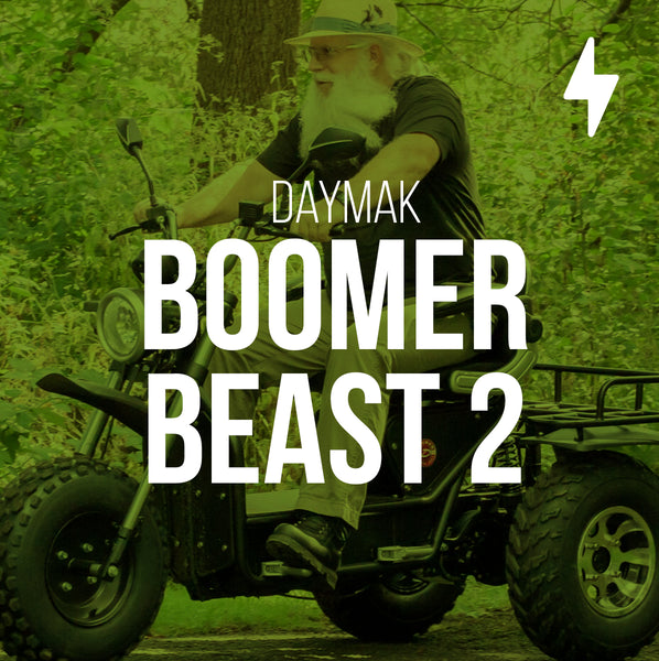 Daymak Boomer Beast 2 - Trottinette électrique à 3 roues