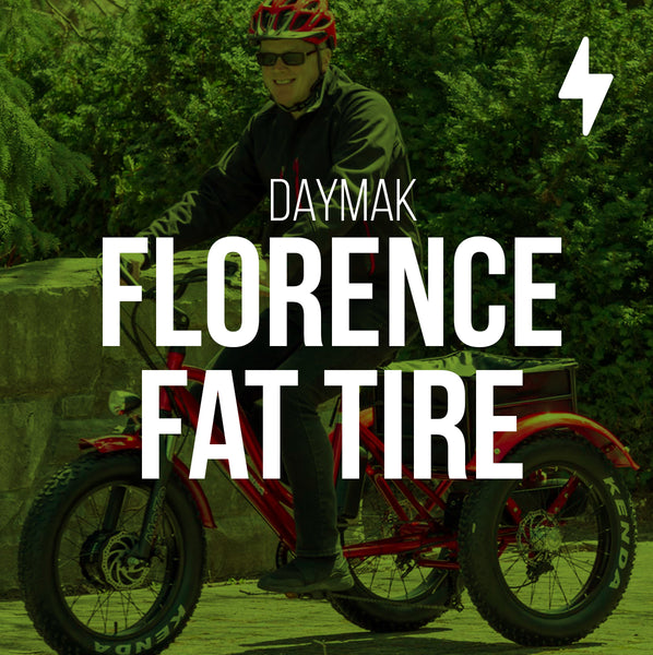 Tricycle électrique Daymak Florence 48V Gros pneu