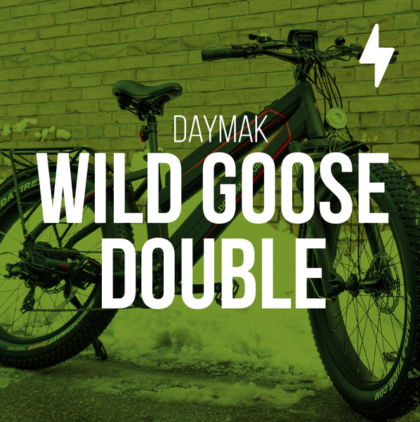 Vélo électrique Daymak Wild Goose Double 48V gros pneu
